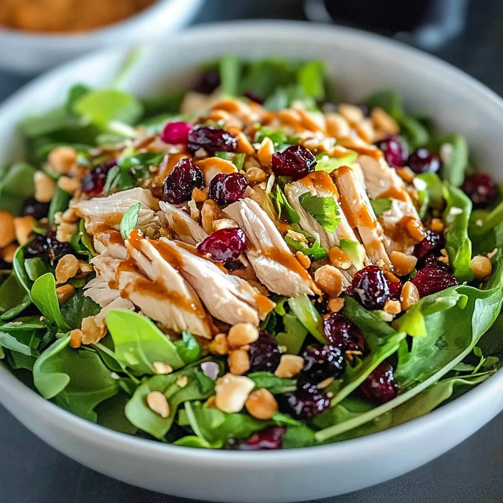 Asian Chicken Cranberry Salad