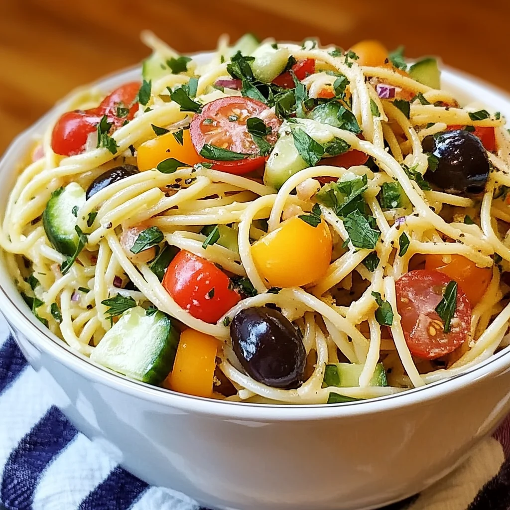 Best California Spaghetti Salad