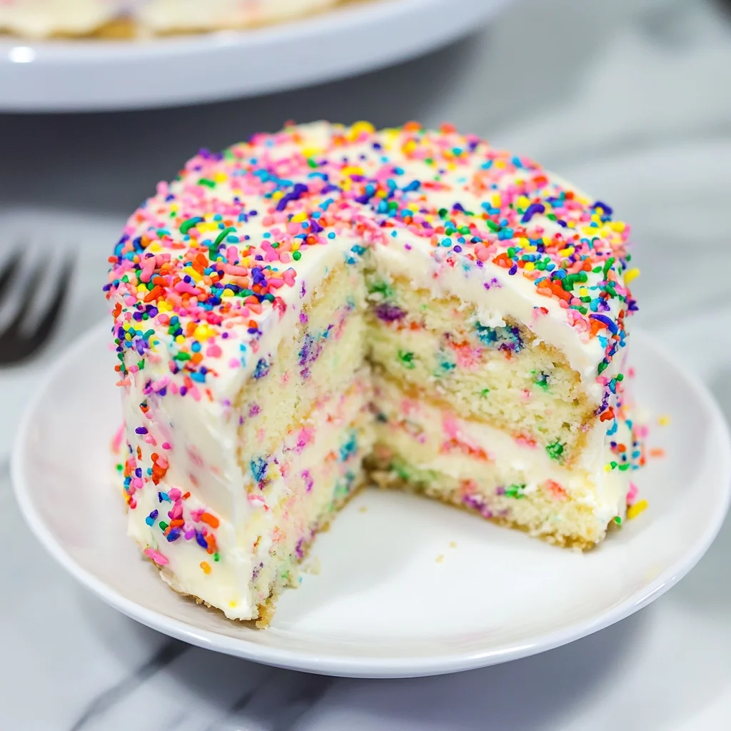 Funfetti Cheesecake Cake