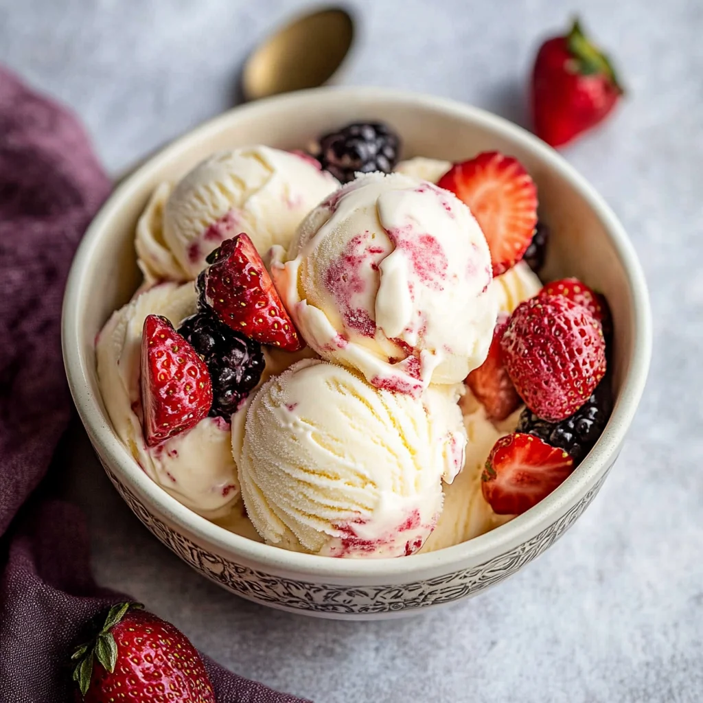 Mascarpone Ice Cream