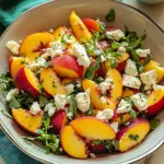 Peach Feta Salad Recipe
