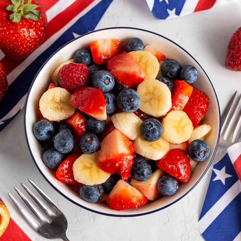 4th of July Fruit Salad