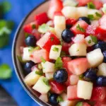 4th of July Fruit Salsa