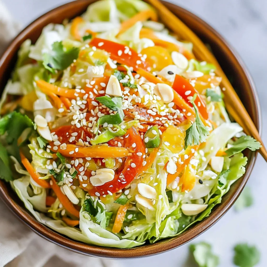Addictive Asian Cabbage Salad