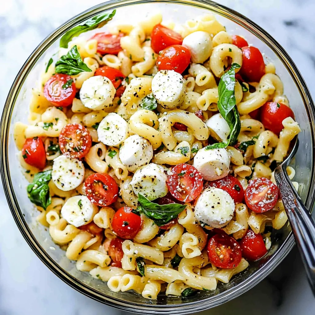 Caprese Pasta Salad Recipe