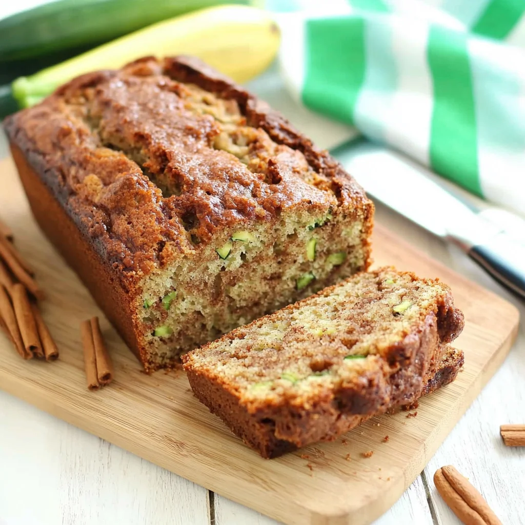 Cinnamon Swirl Zucchini Bread