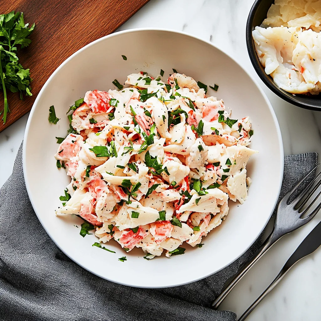 Classic Crab Salad