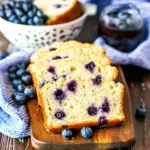 Cream Cheese Blueberry Bread