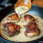 Creamy Garlic Butter Chicken Thighs