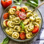 Easy Pesto Tortellini Pasta Salad