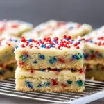 Fireworks Sugar Cookie Bars Recipe
