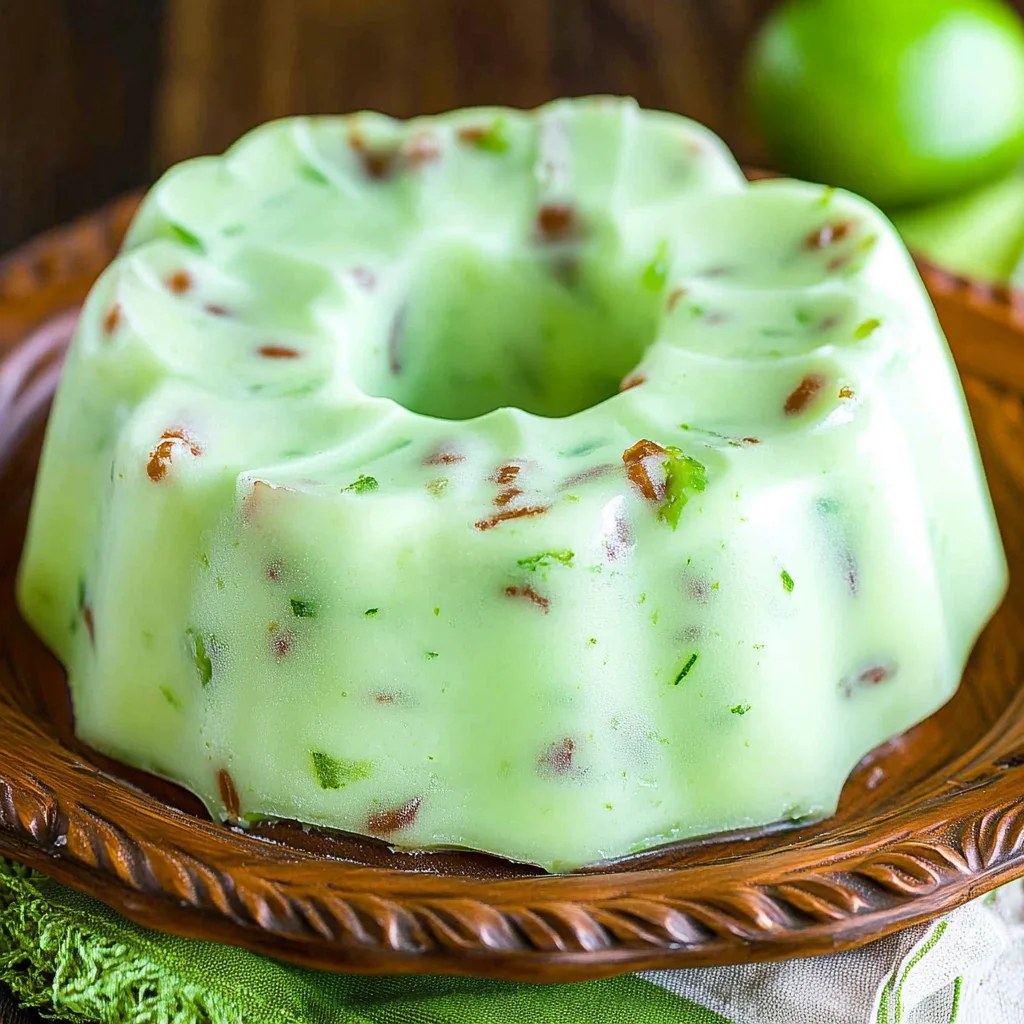 Frozen Creamy Lime Jello Recipe