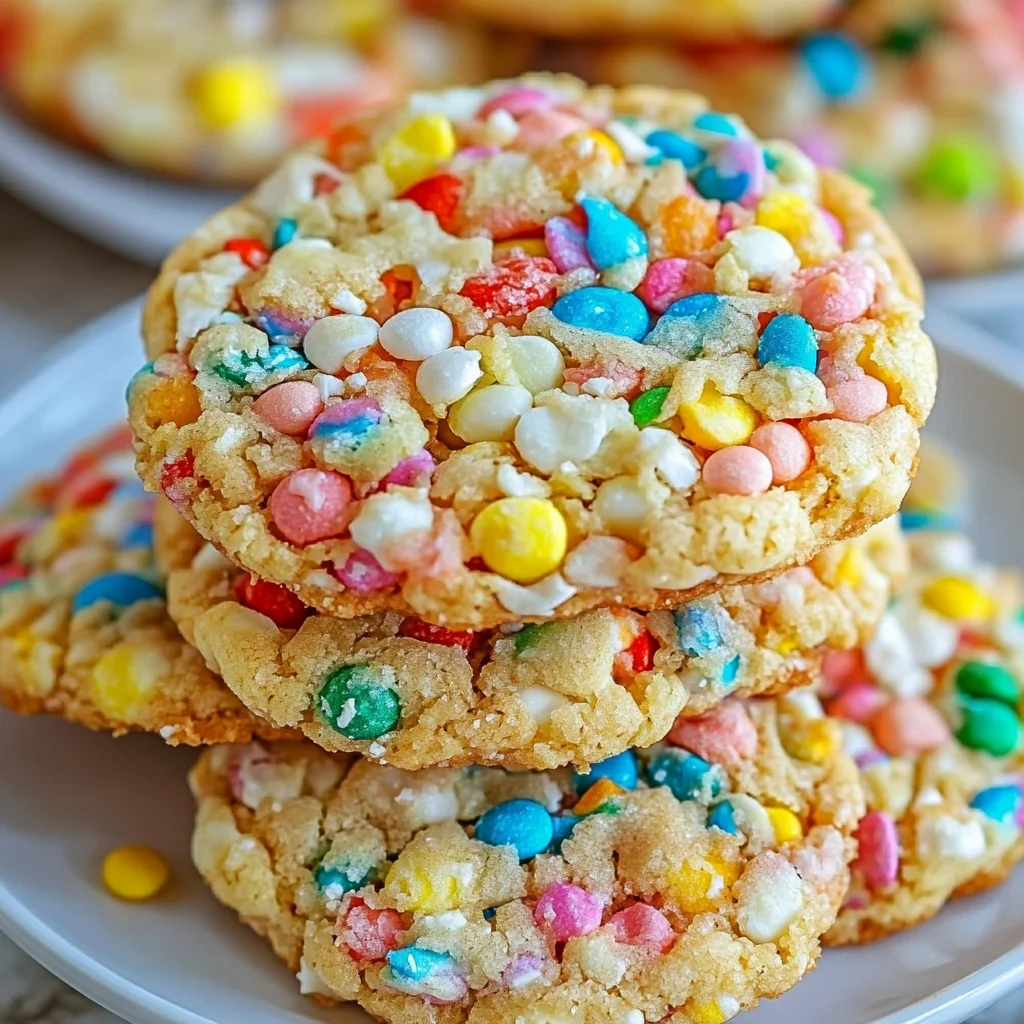 Fruity Pebbles Cookies Recipe – Fun Dessert Recipes for Kids
