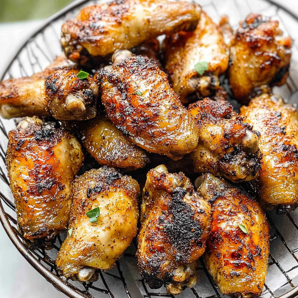 Grilled Chicken Wings (+ Dry Rub)