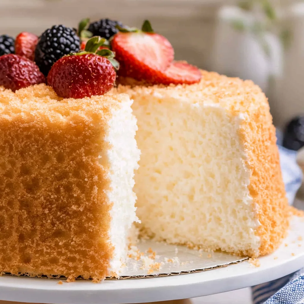 Homemade Angel Food Cake