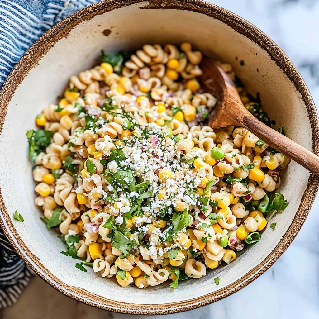 Mexican Street Corn Pasta Salad
