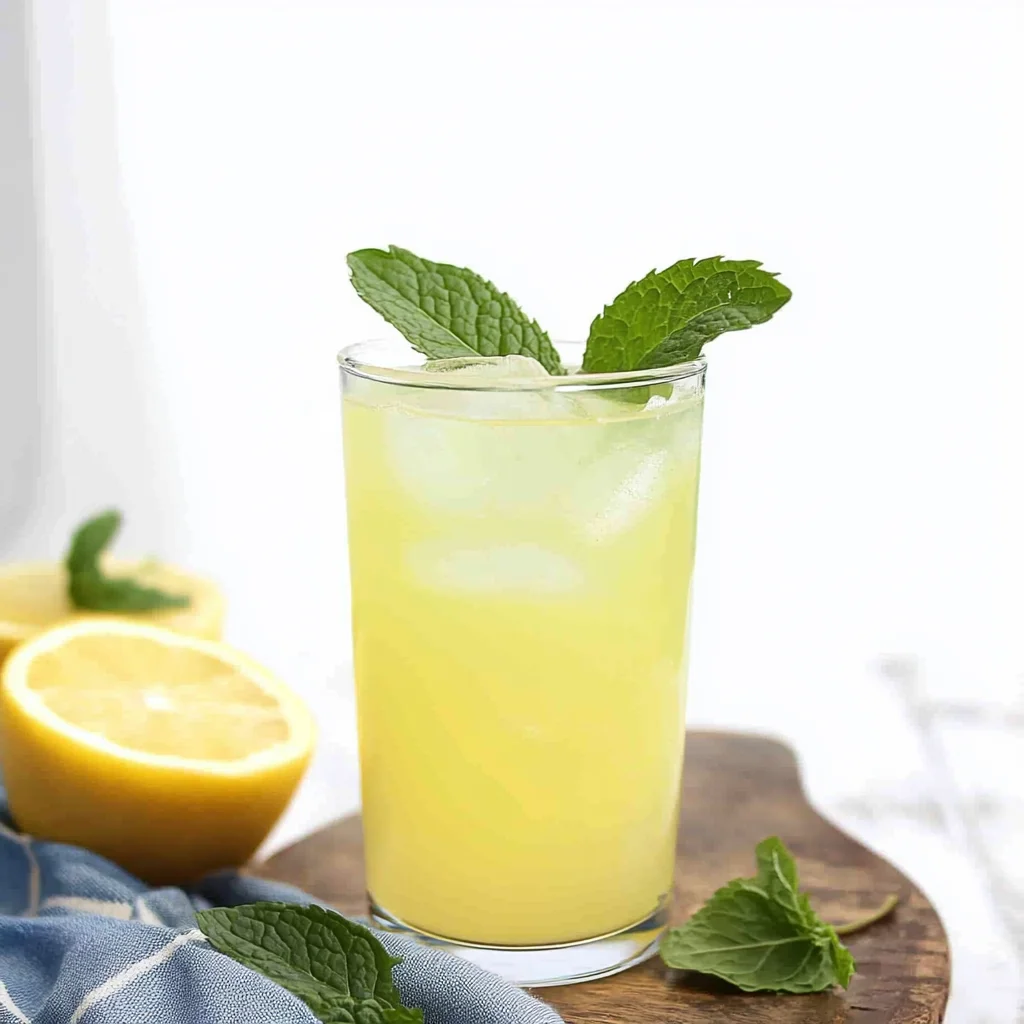 Pineapple Mint Lemonade