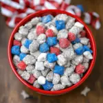 Red White & Blue Puppy Chow
