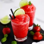 Strawberry Lime Slush