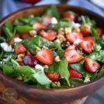 Strawberry Spinach Salad