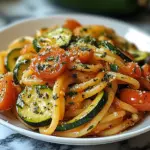 Tomato Zucchini Pasta