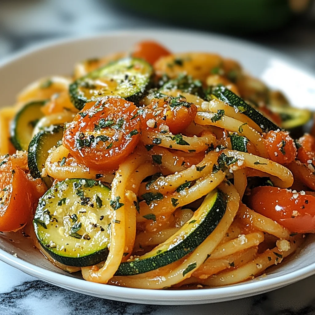 Tomato Zucchini Pasta