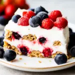 Triple Berry Icebox Cake