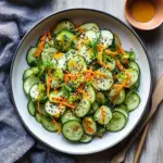 10-Minute Ginger Miso Cucumber Salad