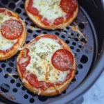 Air Fryer Bagel Pizzas