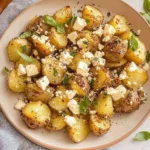 Baked Feta Potatoes