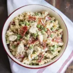 Chicken Turkey Bacon Ranch Pasta Salad