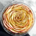 Cinnamon Roll Apple Rose Tart
