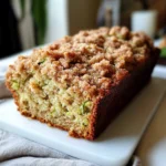 Cinnamon Streusel Topped Zucchini Bread Bakery Style: A Stunning Loaf