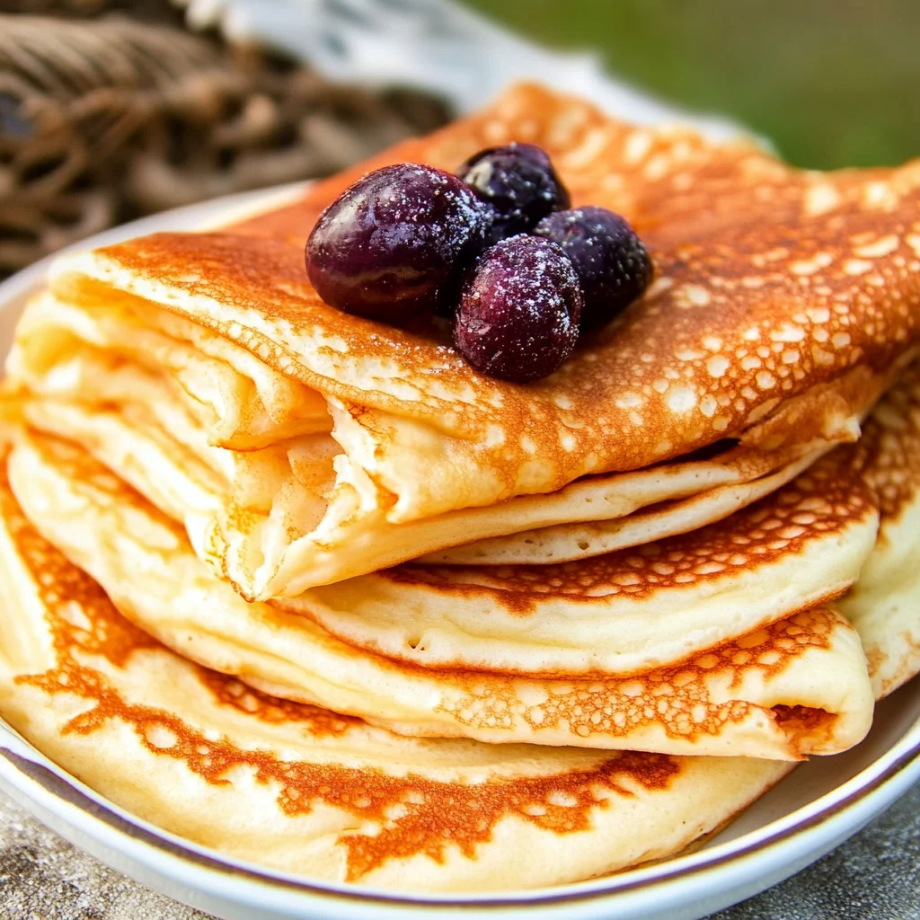 Easy Gluten Free French Crepes Recipe