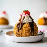 Easy Mexican Fried Ice Cream