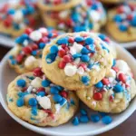 Fireworks Pudding Cookies