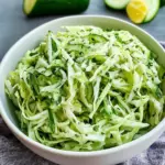Green Cabbage Cucumber Salad