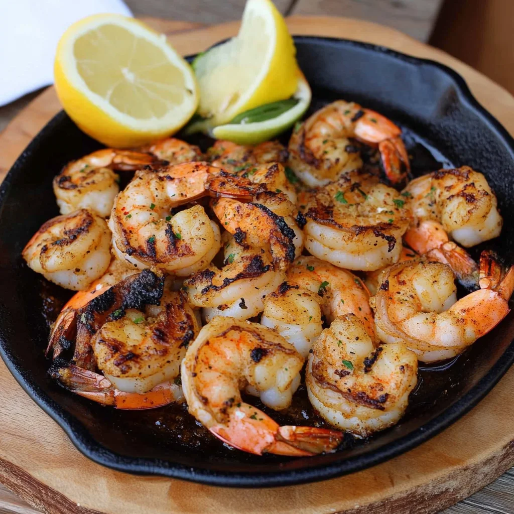 Grilled Caribbean Jerk Shrimp, 2 ways