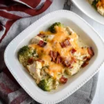 Keto Chicken Bacon Ranch Casserole
