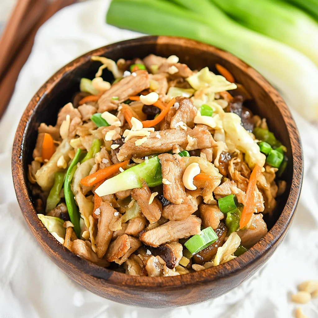 Keto Moo Shu Pork