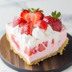 No-Bake Strawberry and Cream Pie