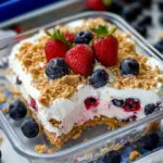 No Bake Berry Dessert Lush Recipe