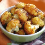 Parmesan Cauliflower Bites - Just 5 Ingredients