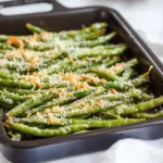 Roasted Parmesan Green Beans