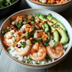 Shrimp Rice Bowls with Spicy Mayo