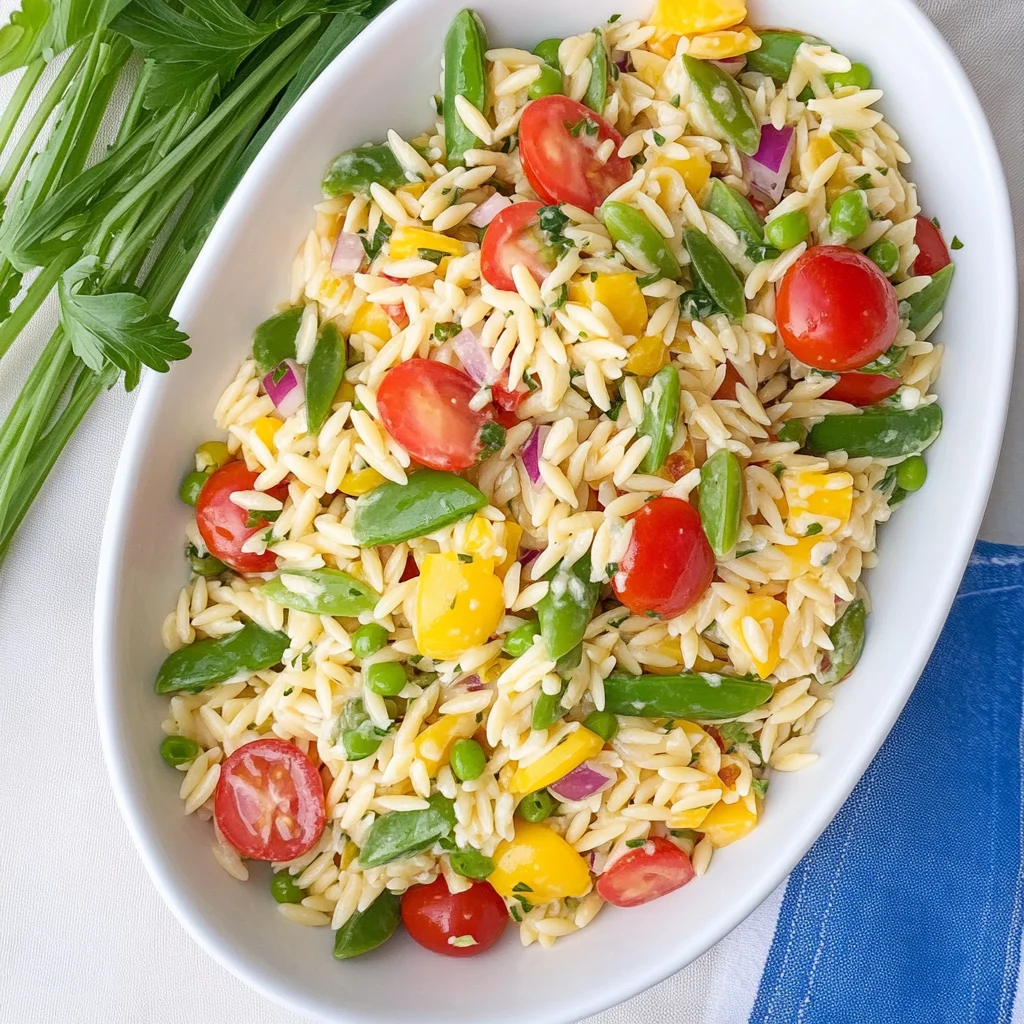 Summer Orzo Salad