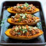 Turkey Taco Stuffed Sweet Potatoes