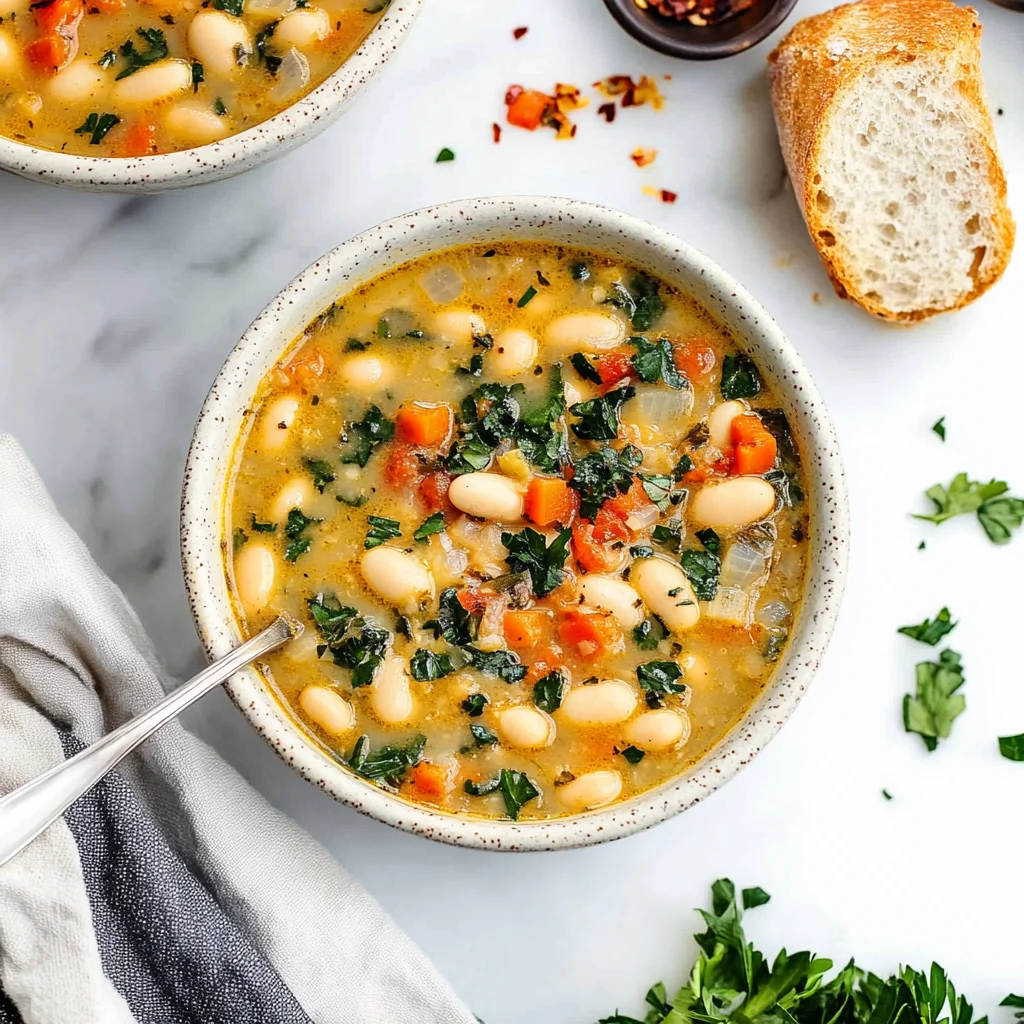 Tuscan White Bean Soup