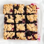 Vegan Berry Crumble Bars