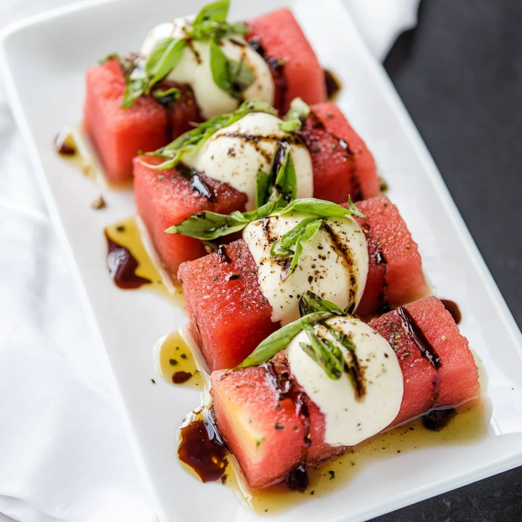 Watermelon Caprese